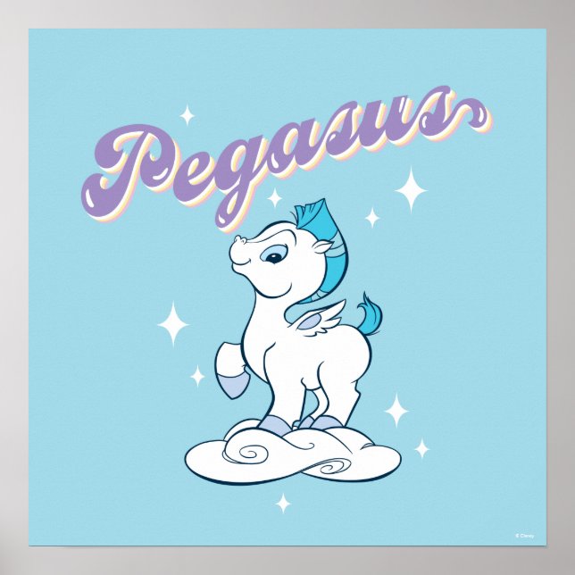 Baby Pegasus Poster (Framsidan)