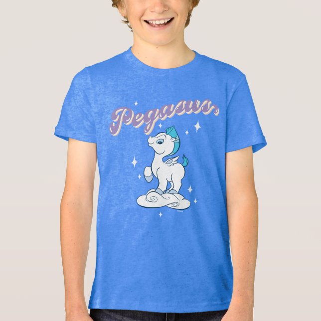 Baby Pegasus Tri-Blend Shirt T Shirt (Framsida)