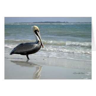 Baby-pelican-kort Hälsningskort