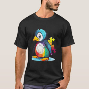 Baby Penguin Child Autism Awareness Mamma Pappa AS T Shirt