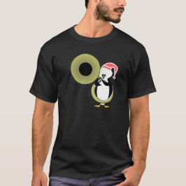 Baby Penguin med Tuba T-shirt