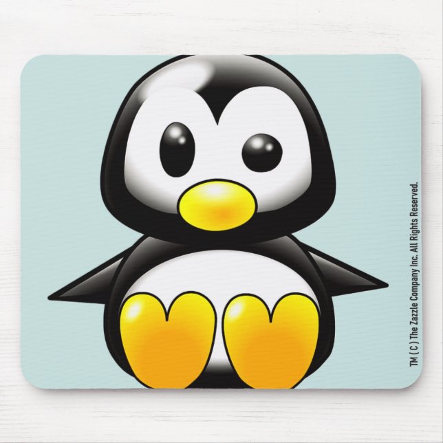 Baby Penguin Mousepad Musmatta (Framsidan)