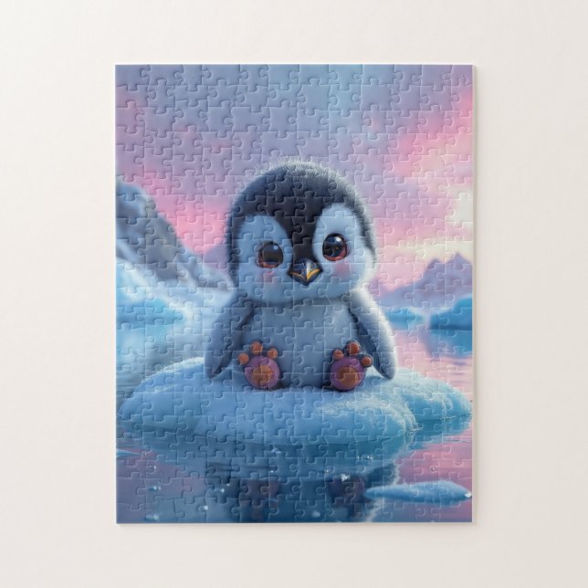 Baby Penguin Pussel (Vertikal)