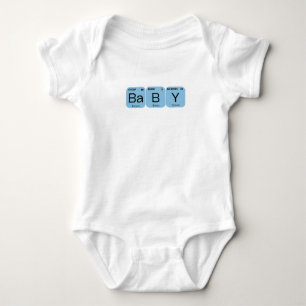 Baby Periodiska Bord Inslag T Shirt