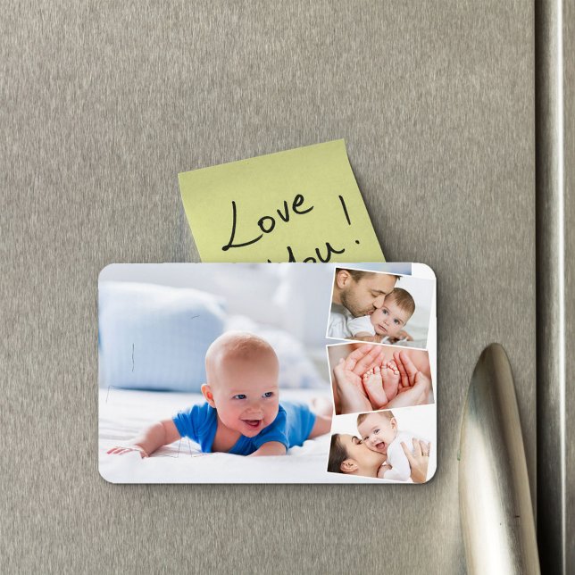 Baby Photo Bild Montage Magnet (Skapare uppladdad)