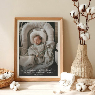Baby Photo Birth Meddelande