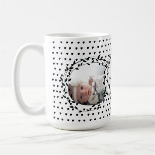 Baby Photo Birth Record Flicka Stats Kaffemugg