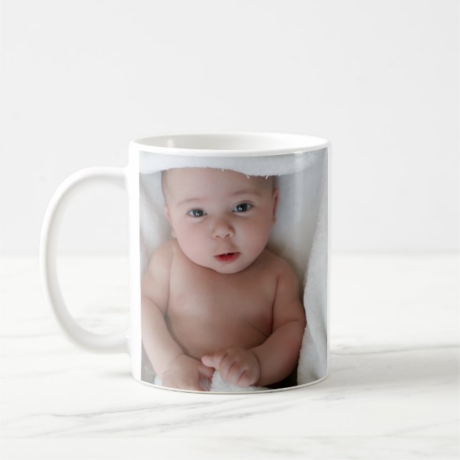 Baby Photo Coffee Mug Kaffemugg (Vänster)