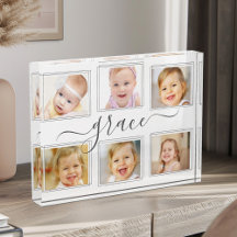 Baby Photo Collage Office Home Nursery Decor