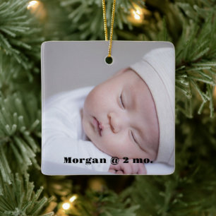 Baby Photo Keepsak Ornament