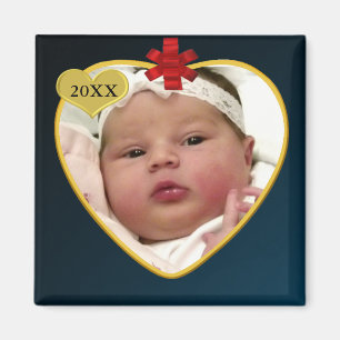 Baby Photo Keepsakjul Magnet
