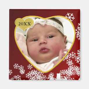 Baby Photo Keepsakjul Magnet