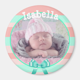 Baby Photo Magnet, Personlig med ditt Baby Magnet