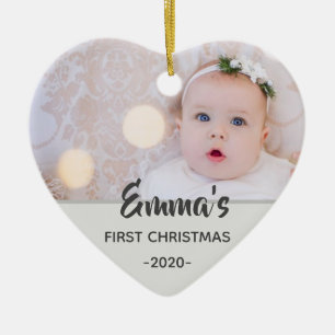 Baby Photo Personlig jul Ornament