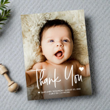 Baby Photo Tack för ditt hjärtmeddelande