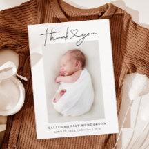 Baby Photo Tack Heart Modern Birth
