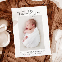 Baby Photo White Minimalist Tack Heart Birance