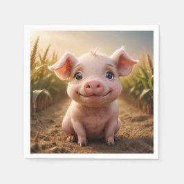 Baby Pig Pappersservett