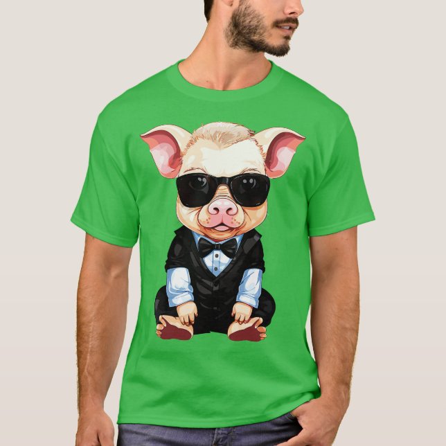 Baby Pig T Shirt (Framsida)