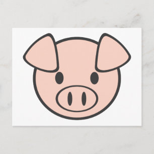 Baby Pig Vykort
