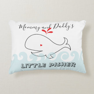 Baby Pillow Little Pisher Prydnadskudde