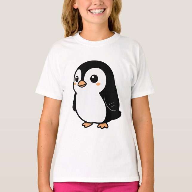 Baby Pingvin T Shirt (Framsida)