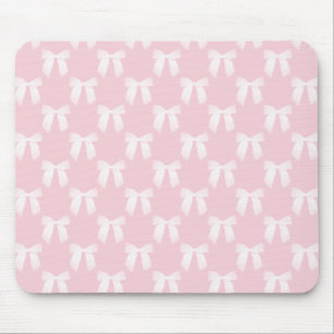 Baby Pink Pastel With White Bows Musmatta
