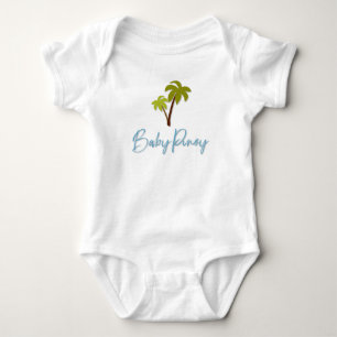 Baby Pinoy med palmträdet T Shirt