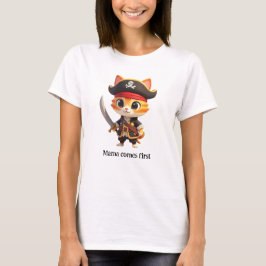 Baby Pirat Katt T-Shirt