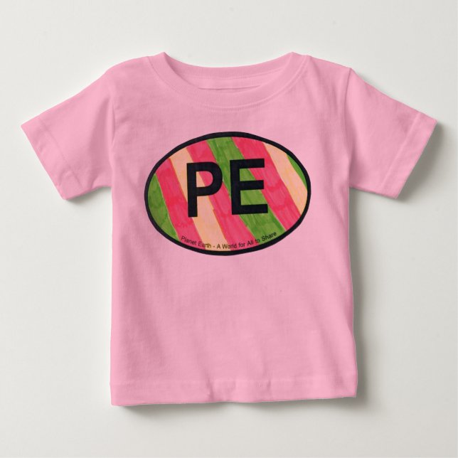 Baby Planet Earth T-Shirt (Framsida)