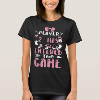Baby Player 2 har gått in i spelet Flicka T Shirt