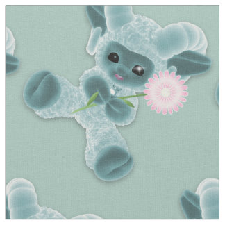 Baby Plush Leksak Ram Land Grönt Tyg