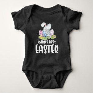 Baby Pojkar Flickor Spädbarn Min Första Påskharen T Shirt