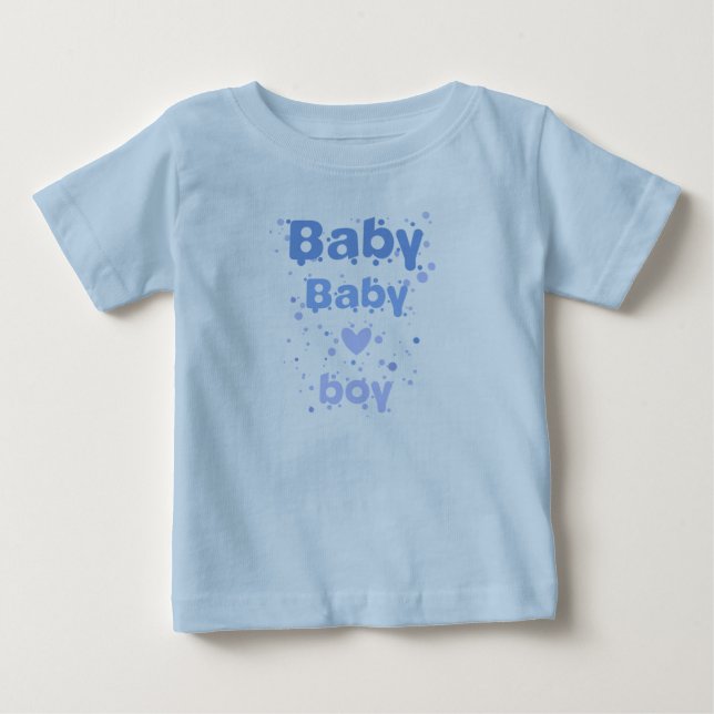 Baby, Pojke. T Shirt (Framsida)