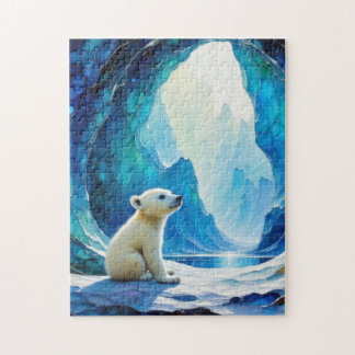 Baby Polar Bear Pussel