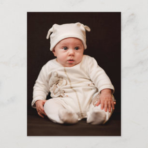 Baby Porträtt Vykort