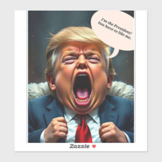Baby president klistermärken