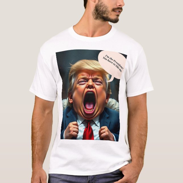 Baby president t shirt (Framsida)