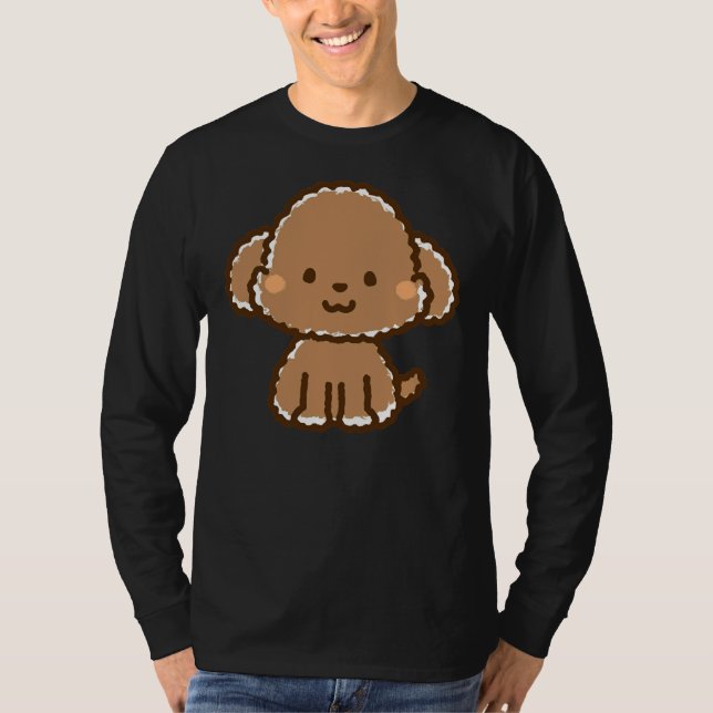 Baby Pudel T Shirt (Framsida)