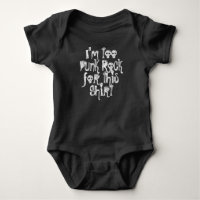 Baby Punk Rocker Funny
