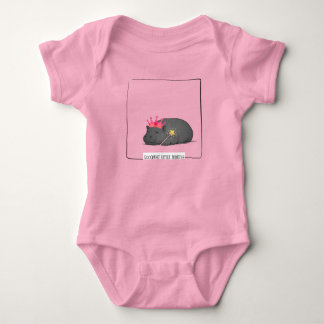 Baby Pygmé Flodhäst Prinsessa Illustration T Shirt