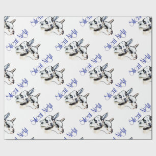 Baby Pygmy Goats Silent Nattjullafton Presentpapper