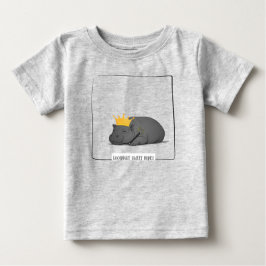 Baby Pygmy Hippo-Goodnight Sweet Prince T Shirt