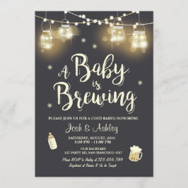 Baby Q-inbjudan Kod BQ Baby-bryggdusch Inbjudningar