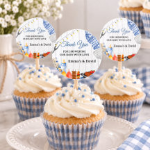 Baby-Q Pojke Rustik BBQ Baby Shower