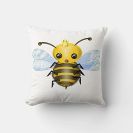 Baby Queen Bee Dekorativ kudde - Anpassadet