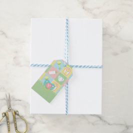 Baby Quilt Gift Märkre Presentetikett