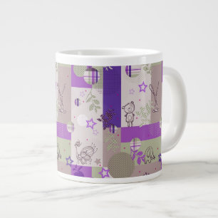 Baby Quilt Mönster Jumbo Mugg