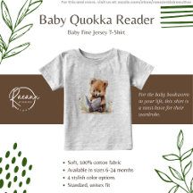 Baby Quokka Läsare Baby T-Shirt