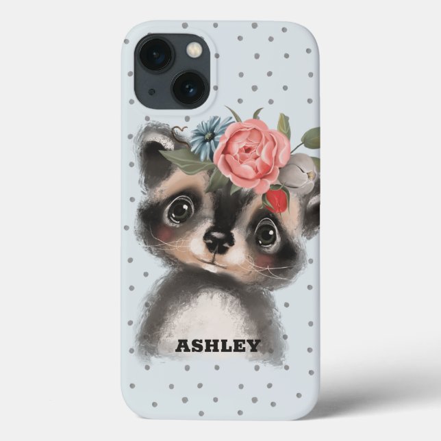 Baby Raccoon Fodral-Mate iphone case (Baksida)